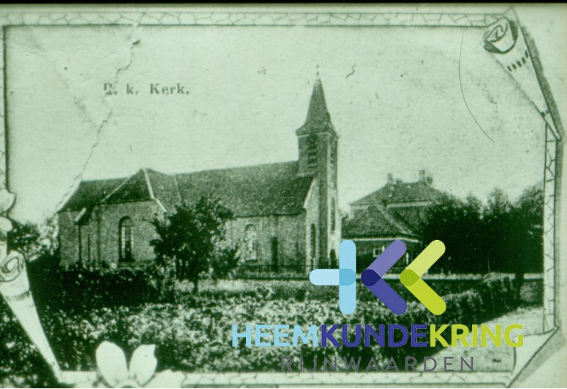 RK kerk Lobith bouwjaar 1885 Coll. G.B.Janssen